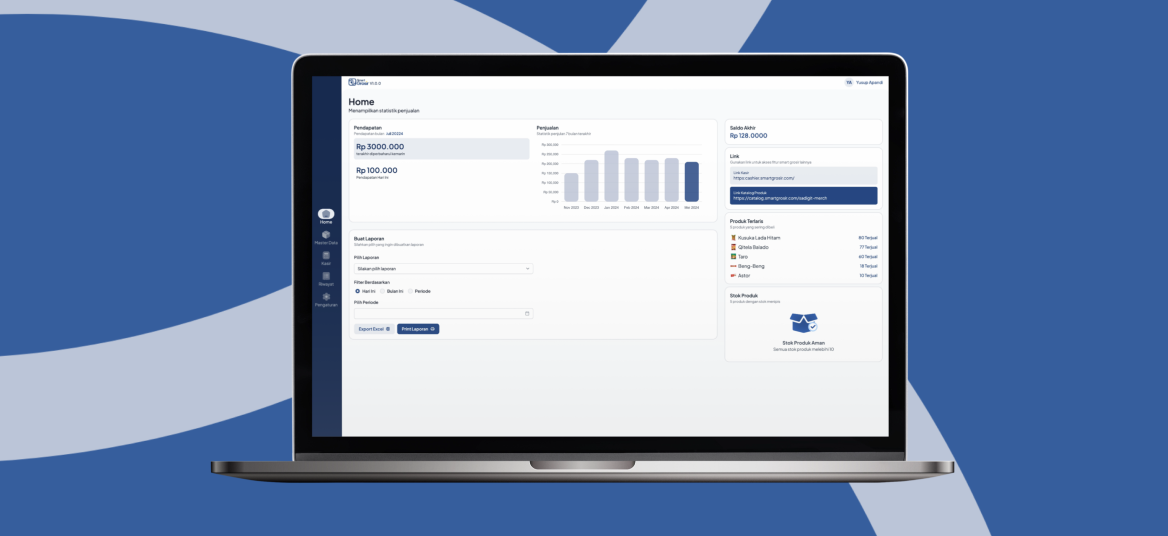 aplikasi smart grosir gratis tampilan aplikasi admin
