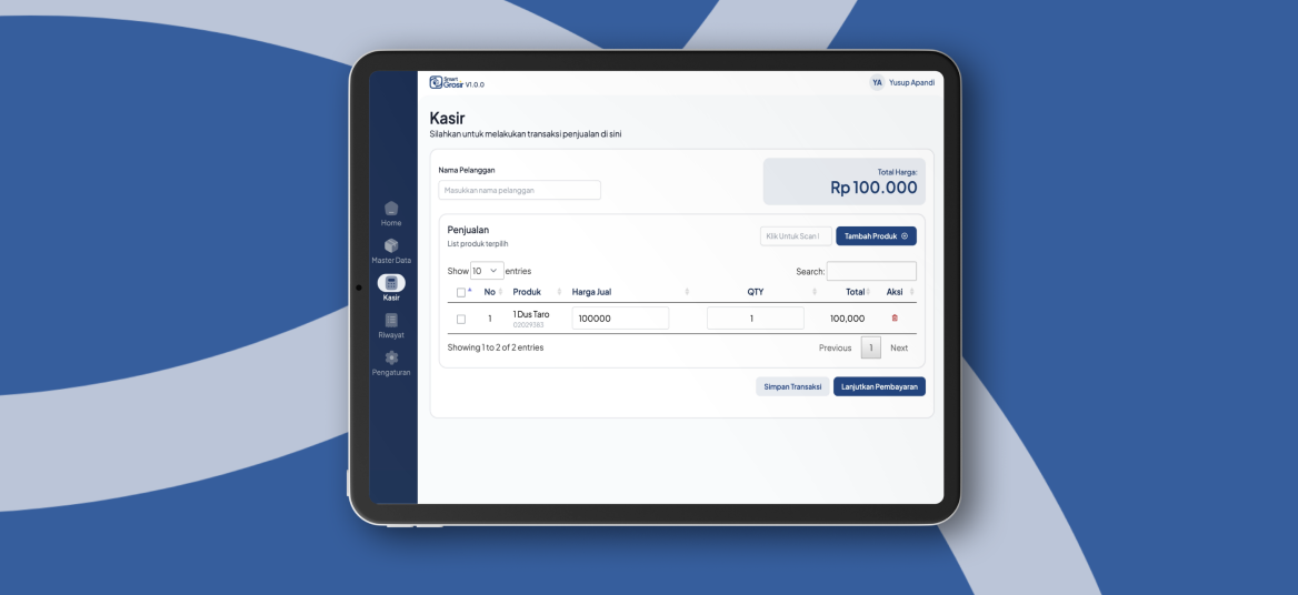 aplikasi smart grosir gratis tampilan aplikasi kasir